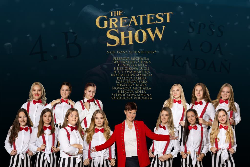 Maturitní tablo the Greatest Show